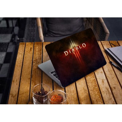 Наклейка для ноутбука - Diablo logo