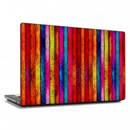 Наклейка для ноутбука - Colorful Wood