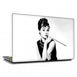 Наклейка для ноутбука - Audrey Hepburn