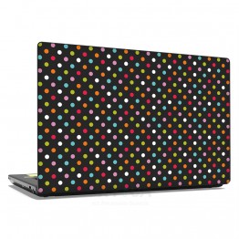 Наклейка для ноутбука - Coloured Dots