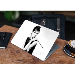 Наклейка для ноутбука - Audrey Hepburn